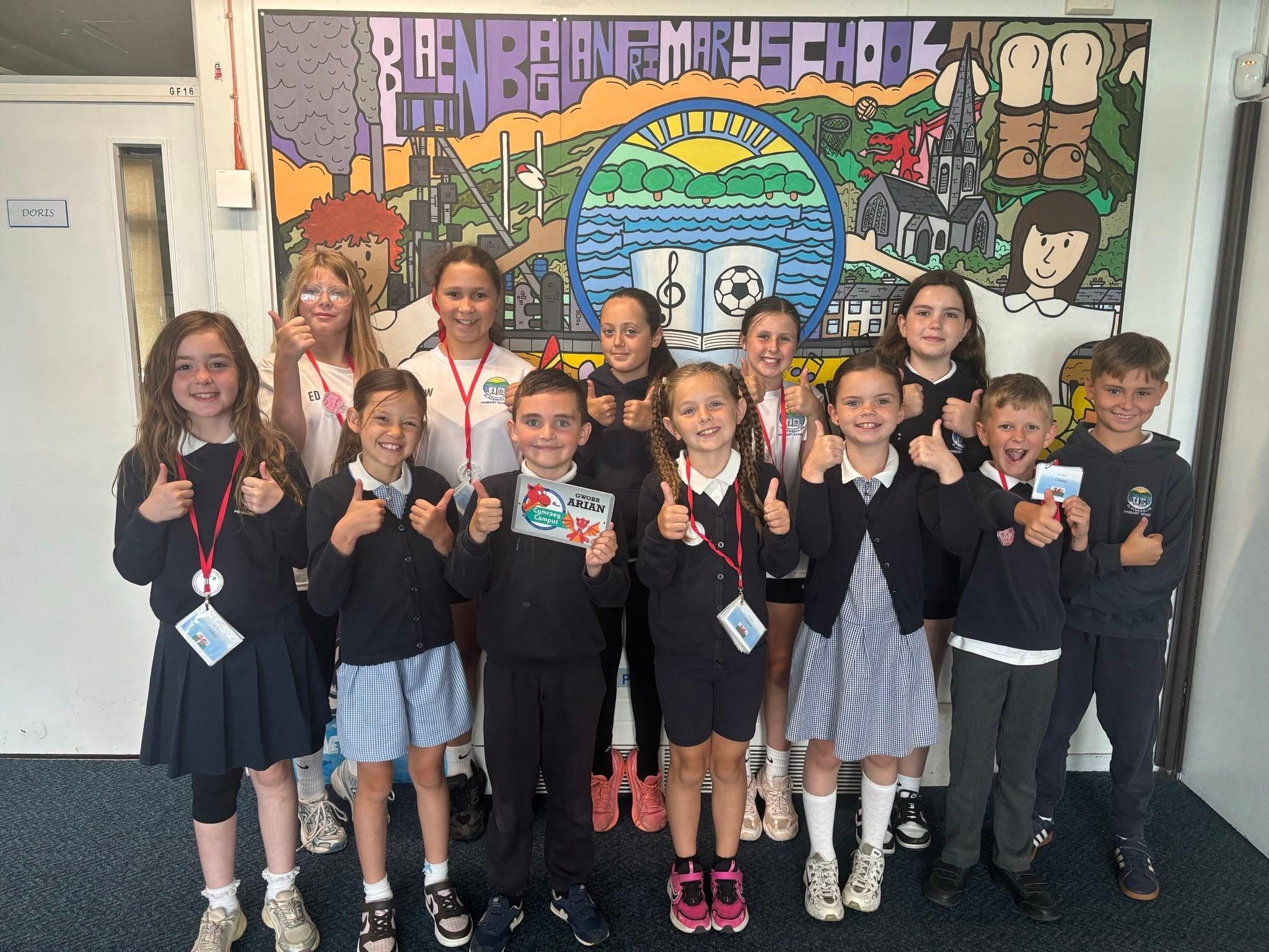 Criw Cymraeg members